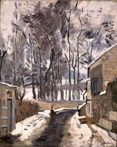 ทัศนียภาพของ Louveciennes - Armand Guillaumin