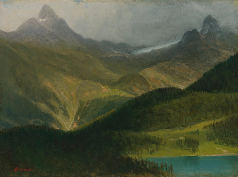 ทิวทัศน์ภูเขา - Albert Bierstadt