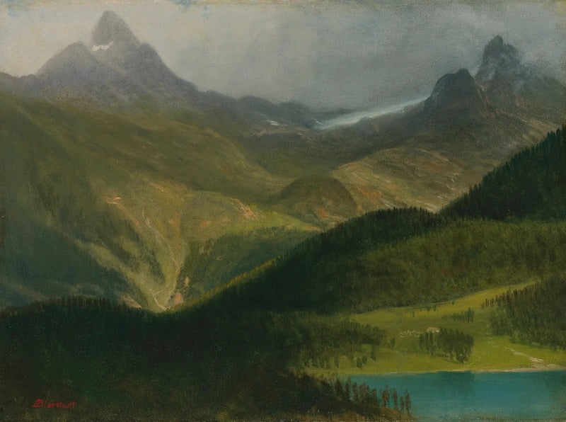 ทิวทัศน์ภูเขา - Albert Bierstadt