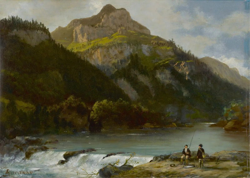 ทัศนียภาพภูเขา - Albert Bierstadt