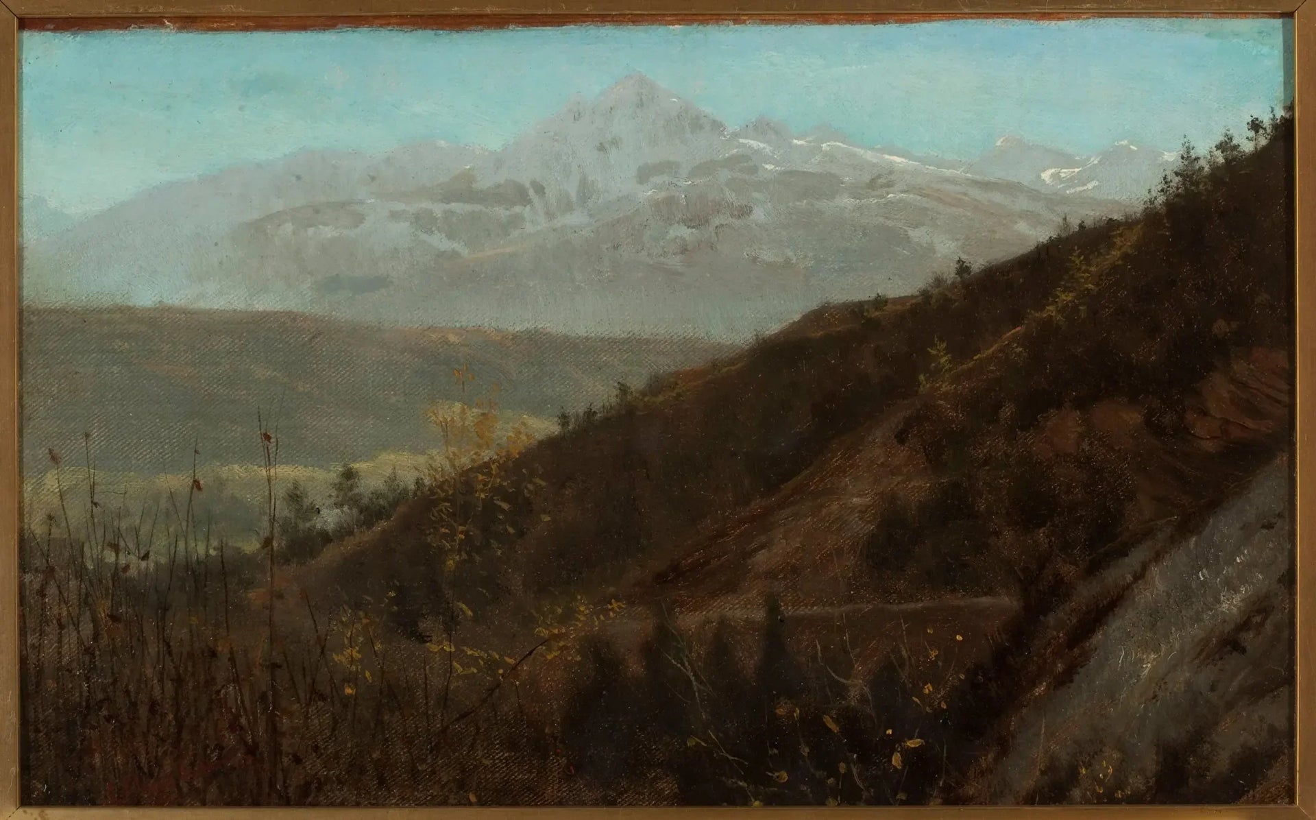 Paysage de montagne - Lawrence Alma-Tadema image 1 reproduction artisanale de tableau
