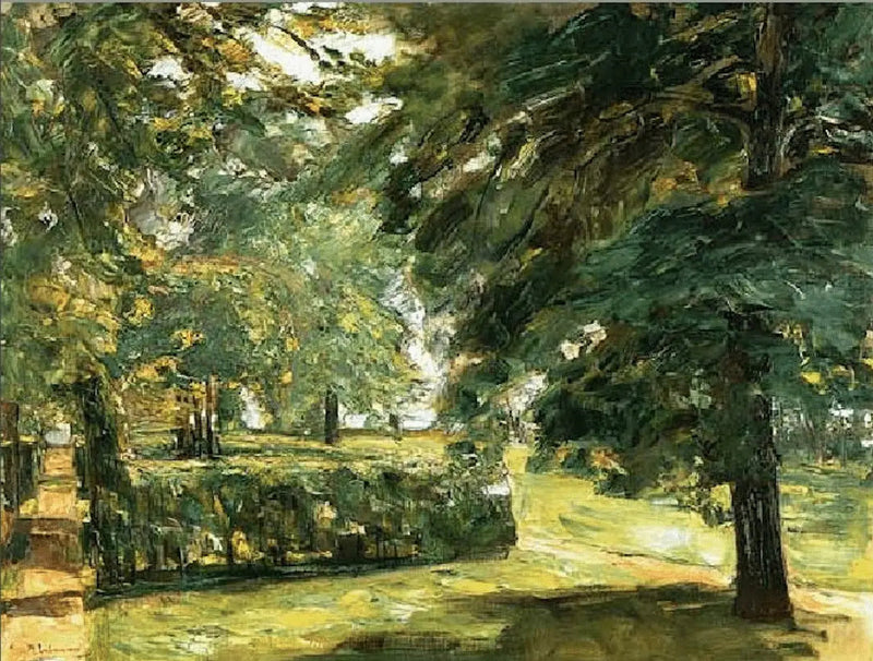 ทัศนียภาพของสวน (สวนไม้พุ่มของ Wannsee ทางตะวันออก) - Max Liebermann