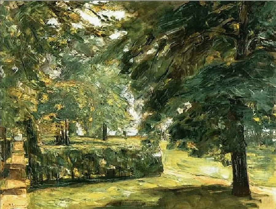 ทัศนียภาพของสวน (สวนไม้พุ่มของ Wannsee ทางตะวันออก) - Max Liebermann