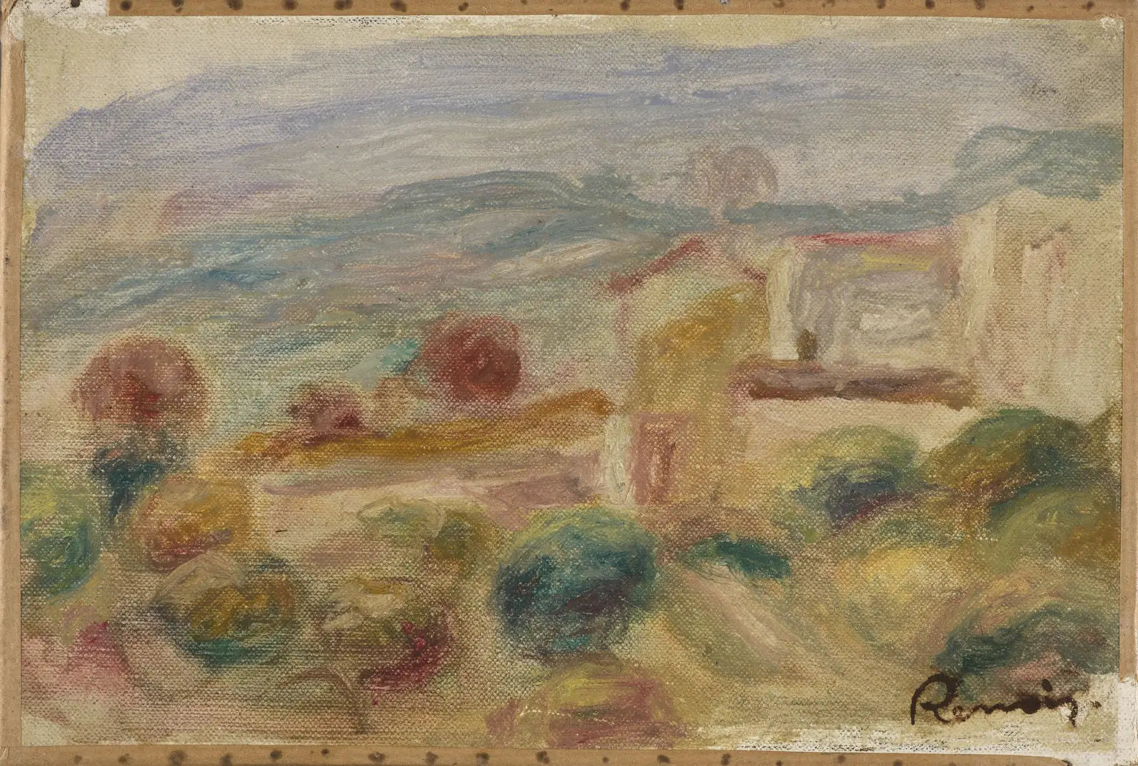Paysage de Provence - Pierre-Auguste Renoir image 1 tableau peint à l’huile sur toile