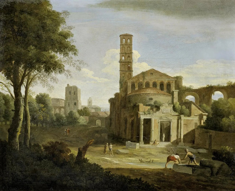 ภาพทิวทัศน์ซากปรักหักพังของอิตาลี - Sebastiano Ricci