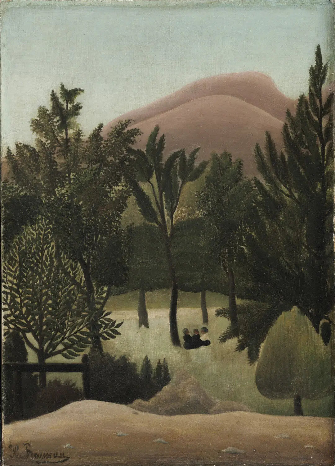 Paysage - Henri Rousseau - Alpha Reproduction