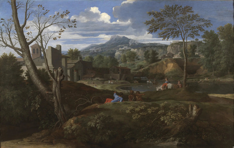 ทัศนียภาพในอุดมคติ - Nicolas Poussin