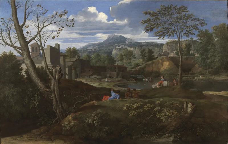 ทัศนียภาพในอุดมคติ - Nicolas Poussin