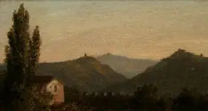 ทัศนียภาพอิตาเลียน (เดิมชื่อ Les Catskills de Saugerties) - โธมัส โคล