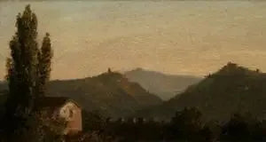 ทัศนียภาพอิตาเลียน (เดิมชื่อ Les Catskills de Saugerties) - โธมัส โคล