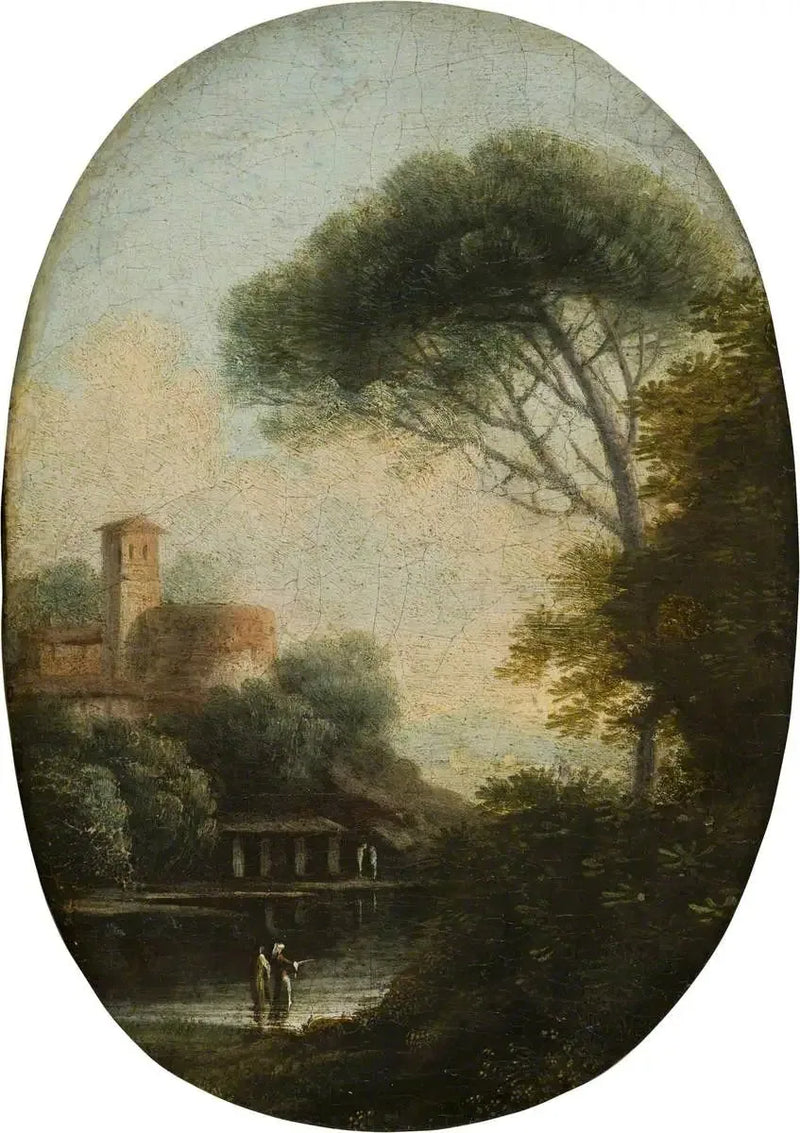ทัศนียภาพทะเลสาบป่าไม้ - โคลด ลอเรน