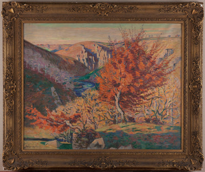 Paysage le rocher de la Fileuse - Armand Guillaumin - Alpha Reproduction