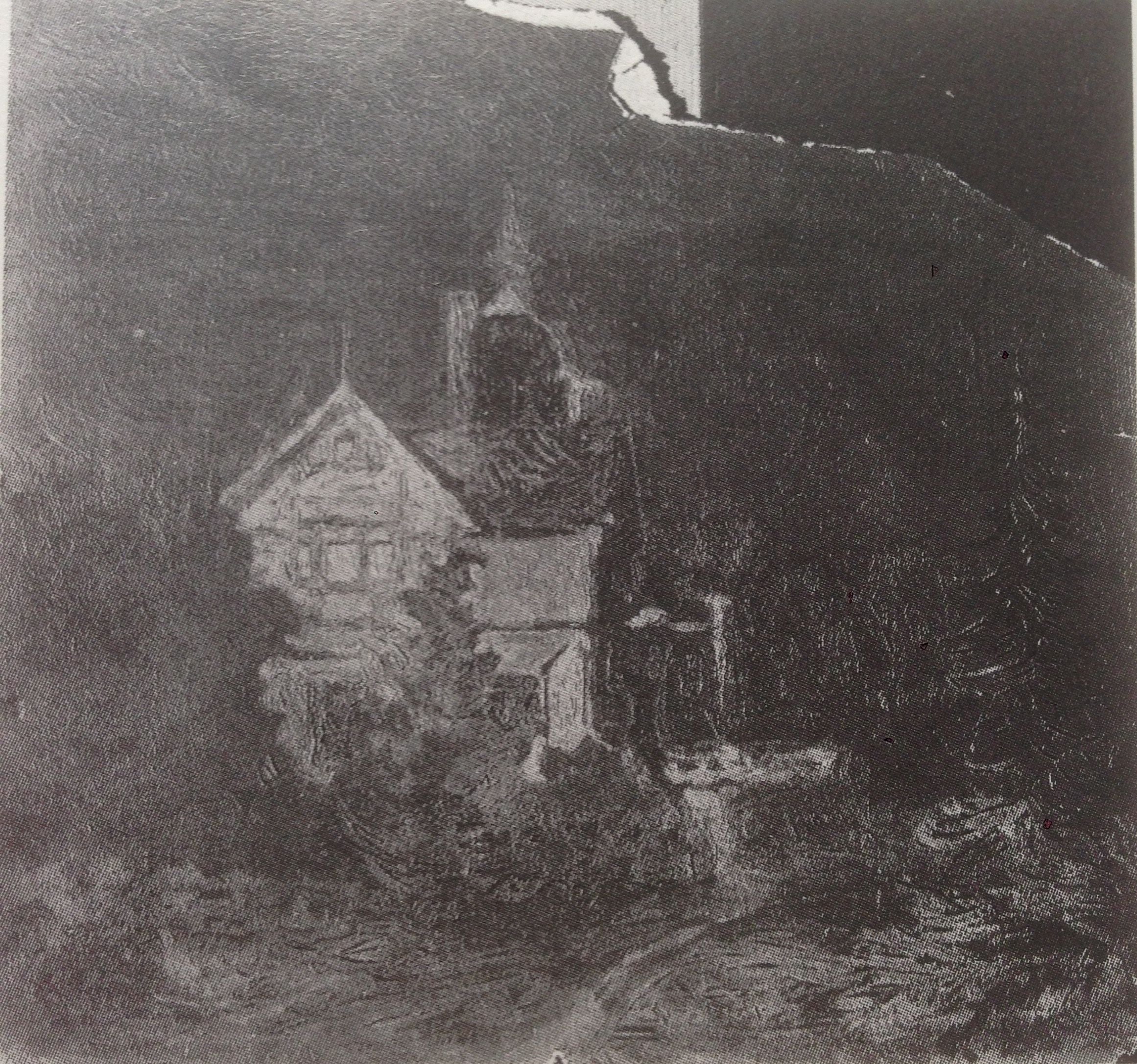 ทิวทัศน์กลางคืน - คาซิมีร์ มาเลวิช