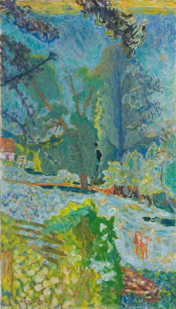 Paysage normand - Pierre Bonnard image 1 reproduction d’œuvre d’art à l’huile