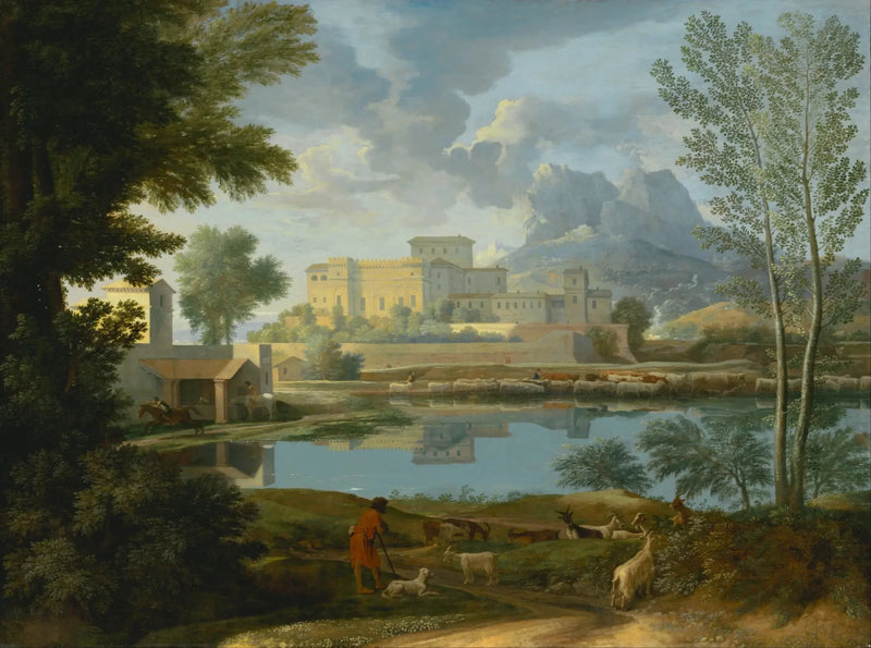ทัศนียภาพในเวลาสงบ - Nicolas Poussin