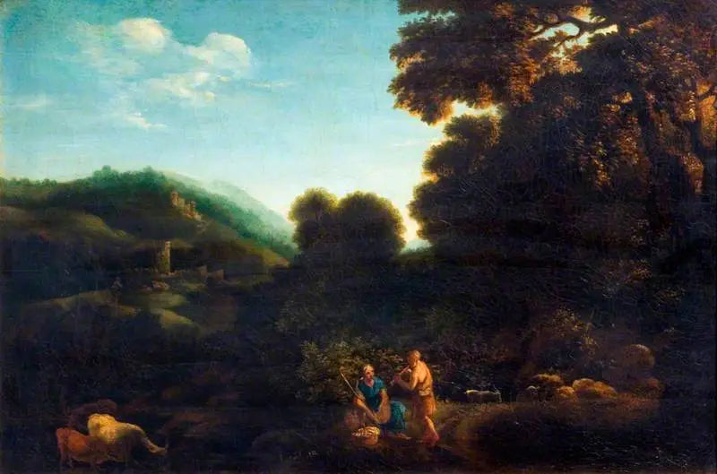 Paysage pastoral - Claude Lorrain - Alpha Reproduction