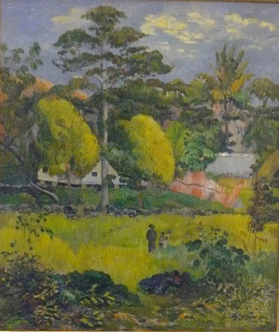Reproduction du tableau « Paysage - Paul Gauguin » par Alpha Reproduction en peinture à l’huile