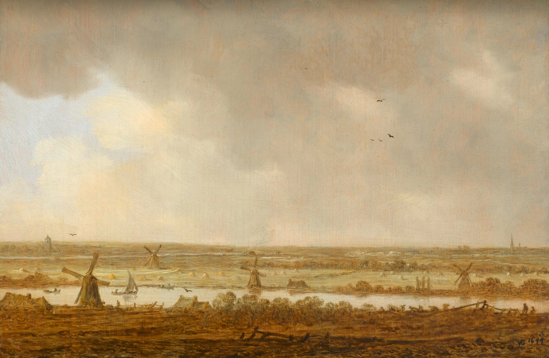 Paysage de polders - Jan van Goyen