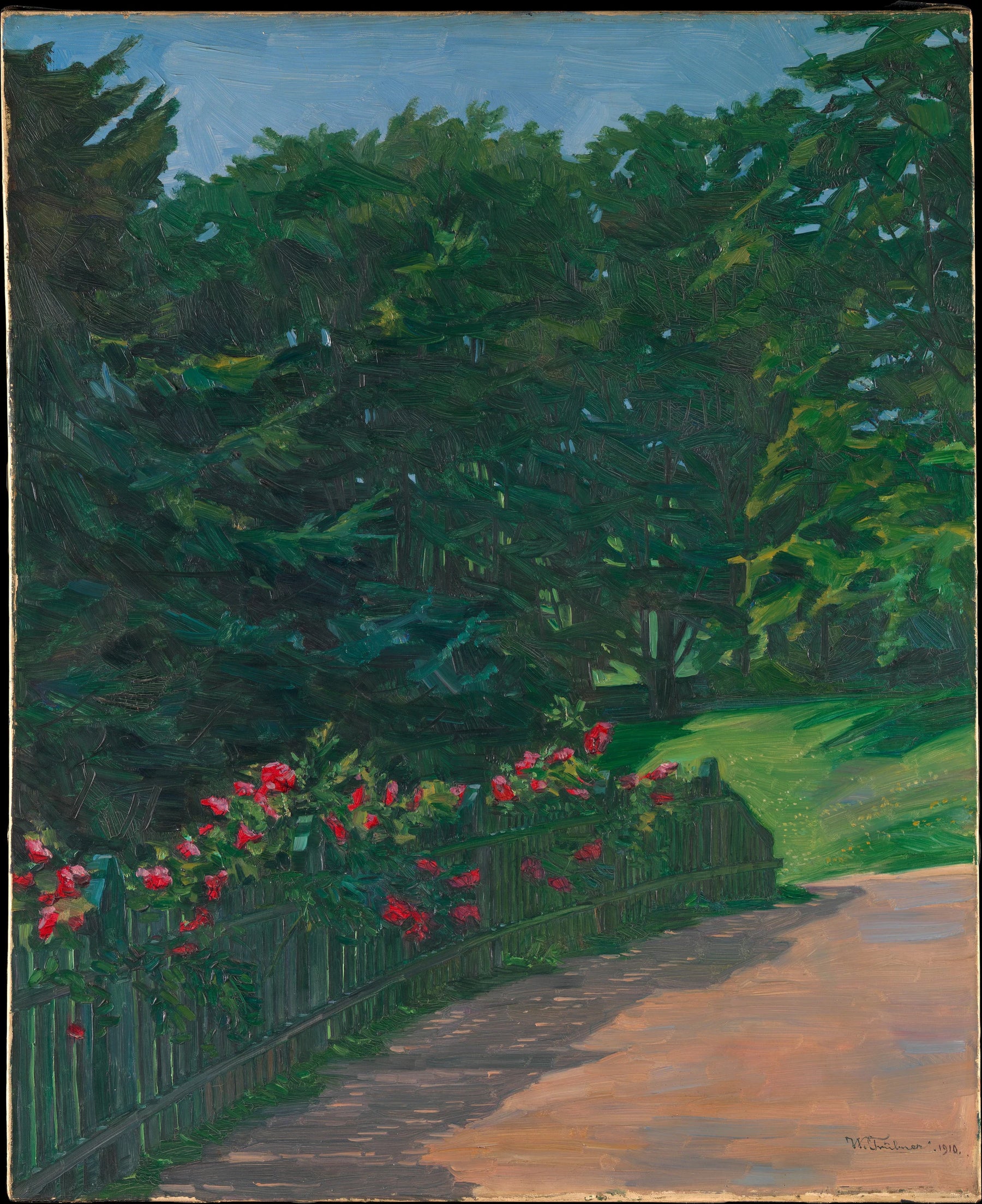 Paysage - Wilhelm Trübner
