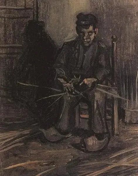 ชาวนา ทำตะกร้า - Vincent van Gogh