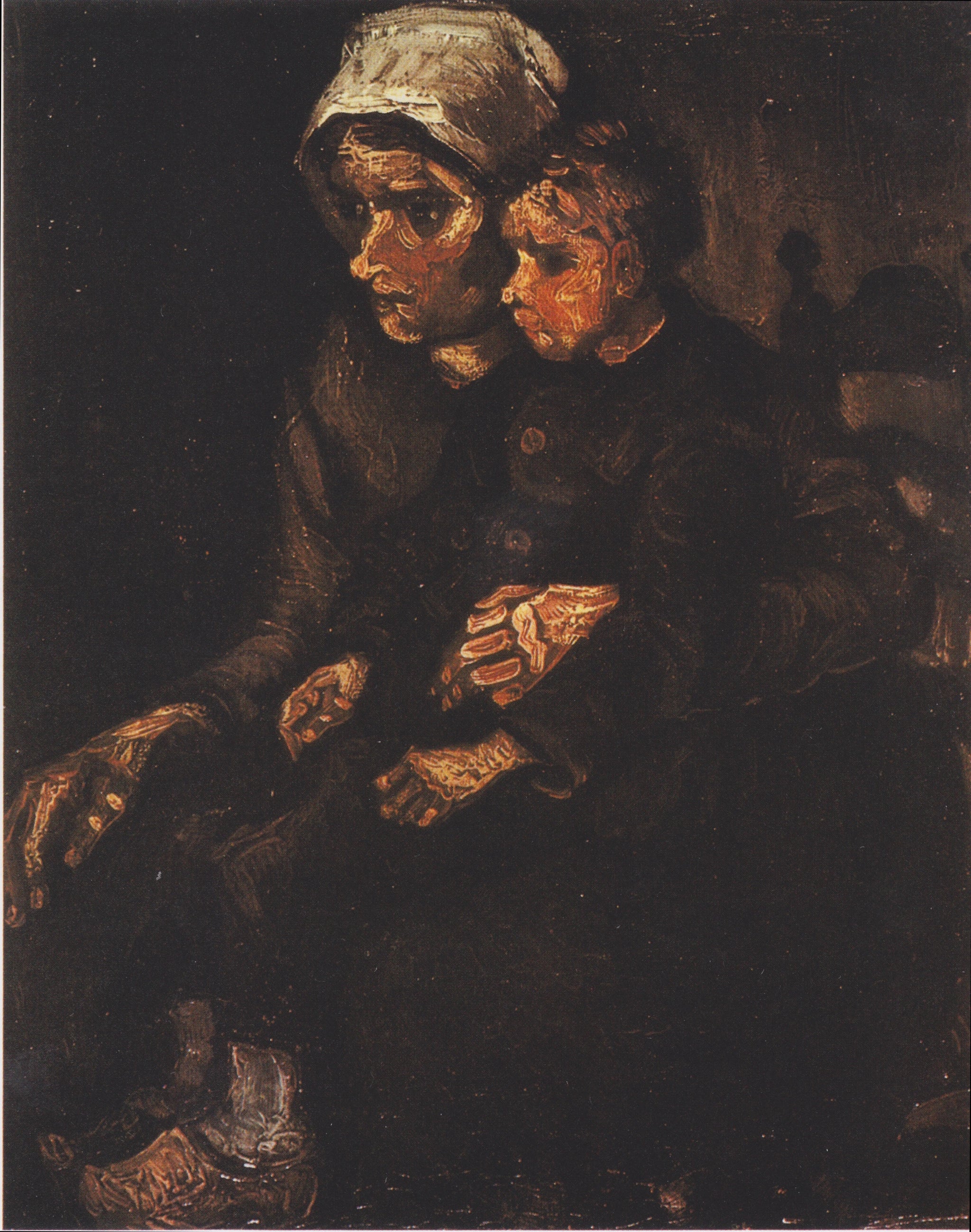 Paysanne avec un enfant sur ses genoux F149 JH690 — Vincent van Gogh