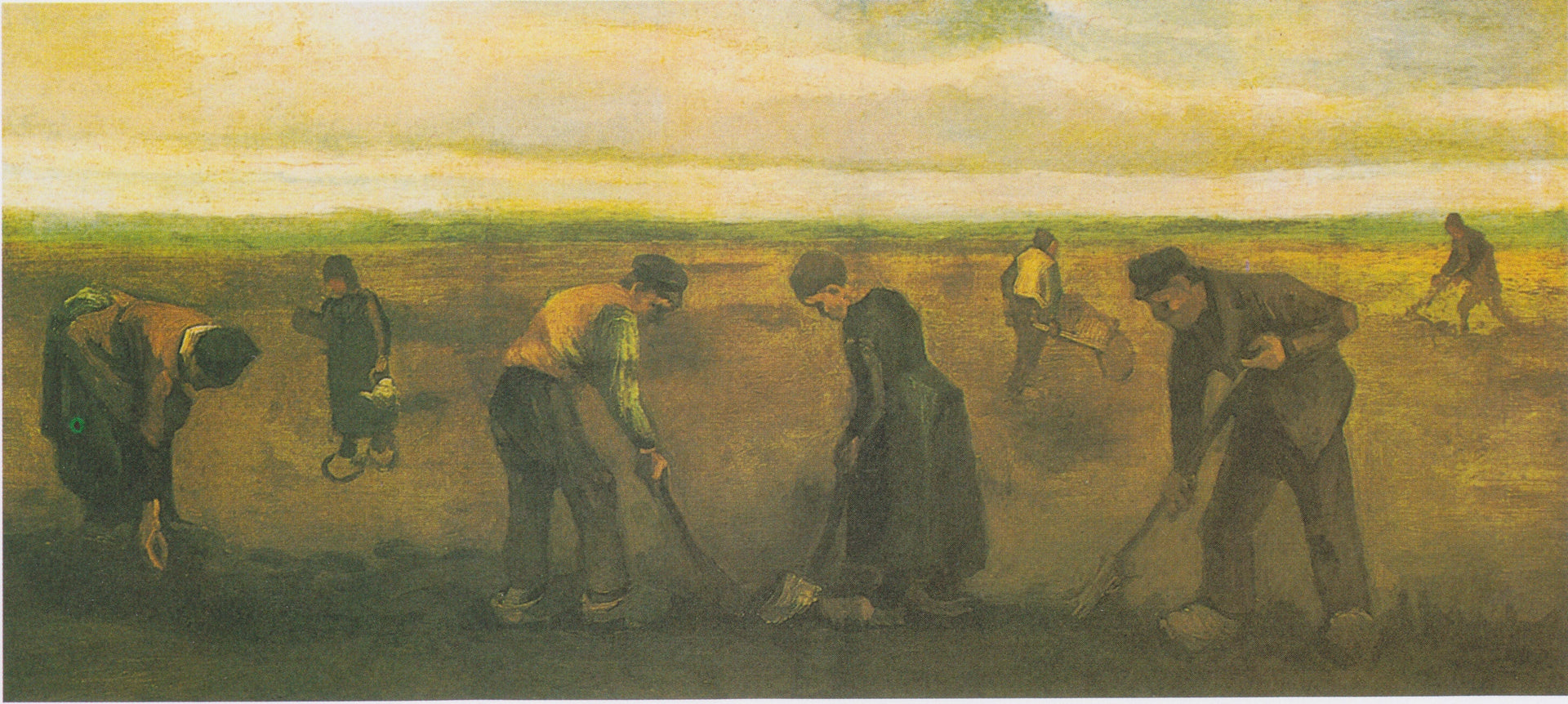 Paysans plantant des pommes de terre F41 JH513 — Vincent van Gogh