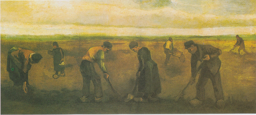 ชาวนาเพาะปลูกมันฝรั่ง - Vincent van Gogh