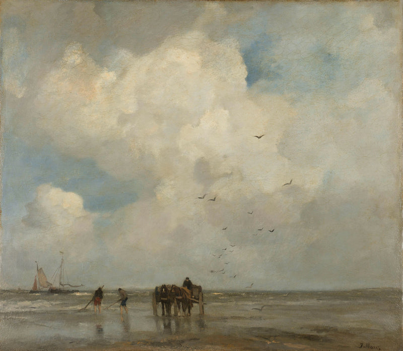 Pêche aux coquillages - Jacob Maris