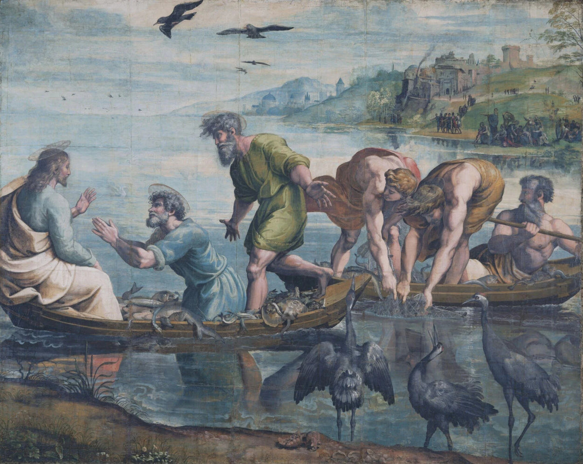 La Pêche miraculeuse, vers 1515-1516 – Raphaël
