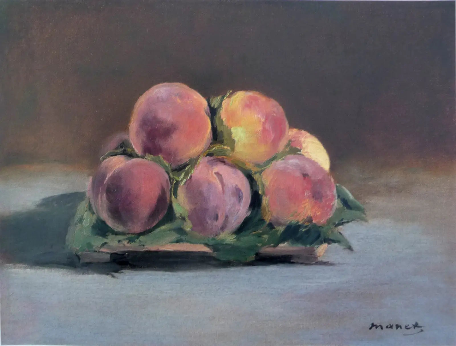 Pêches - Édouard Manet image 1 copie peinte à la main à l’huile