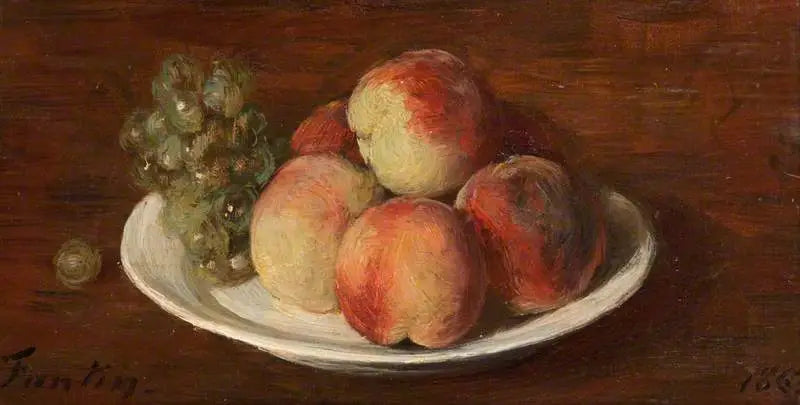 Pêches et raisins - Henri Fantin-Latour
แตงโมและองุ่น - อองรี แฟงแตง-ลากูร์
