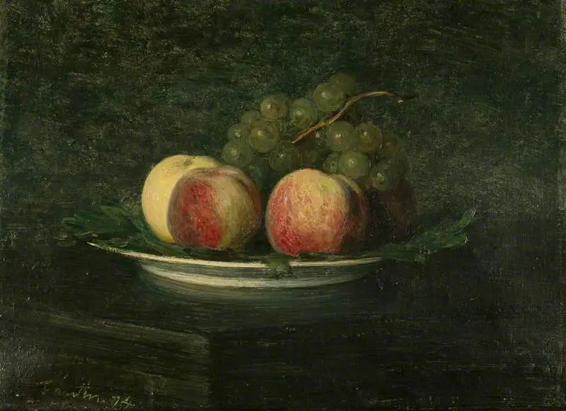 Pêches et raisins - Henri Fantin-Latour
แตงโมและองุ่น - อองรี ฟองแตง-ลากูร์