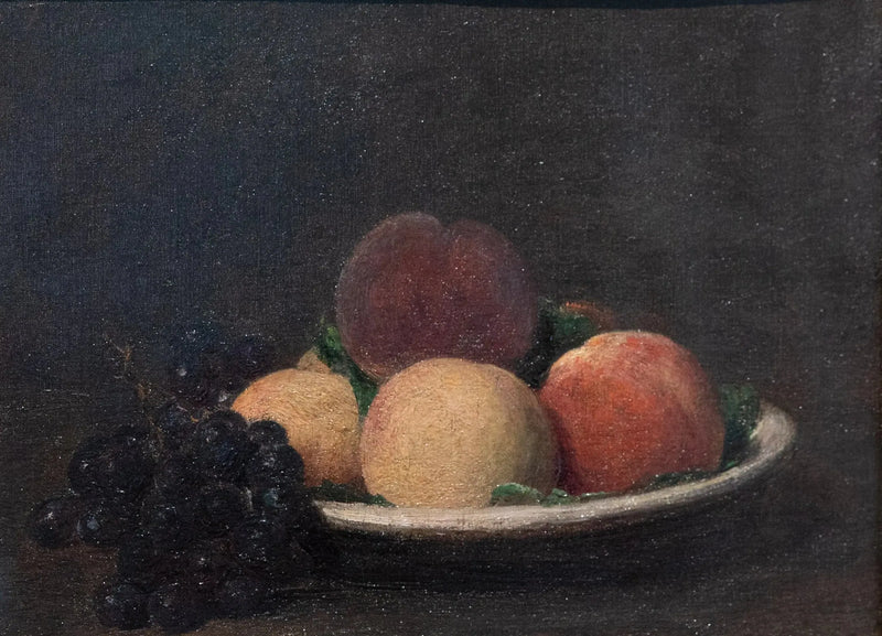 Pêches et raisins noirs - Henri Fantin-Latour
ทุเรียนและองุ่นดำ - อองรี แฟงแต็ง-ลากูร์