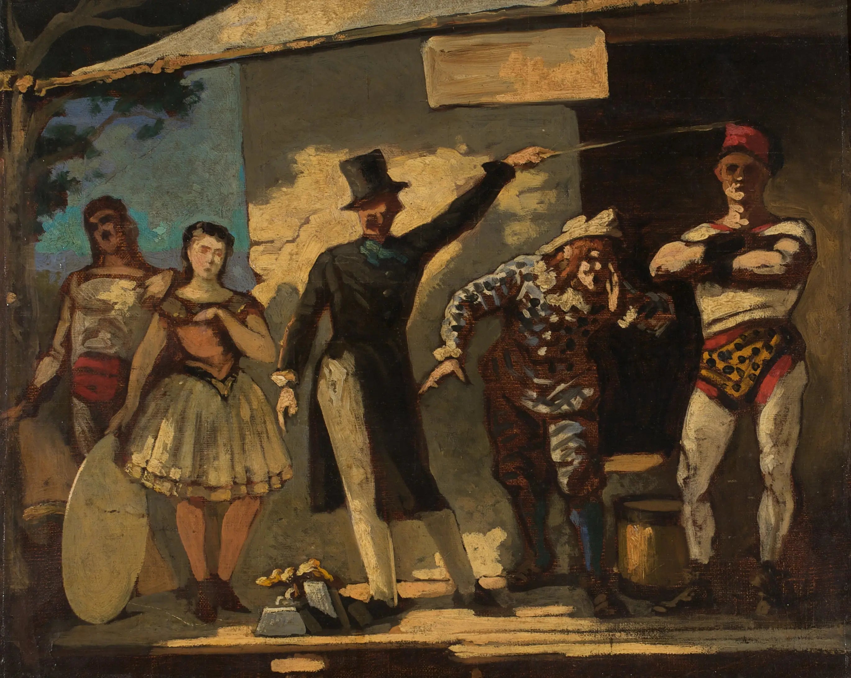 Peinture d'Honoré Daumier - Honoré Daumier image 1 copie peinte à la main à l’huile
