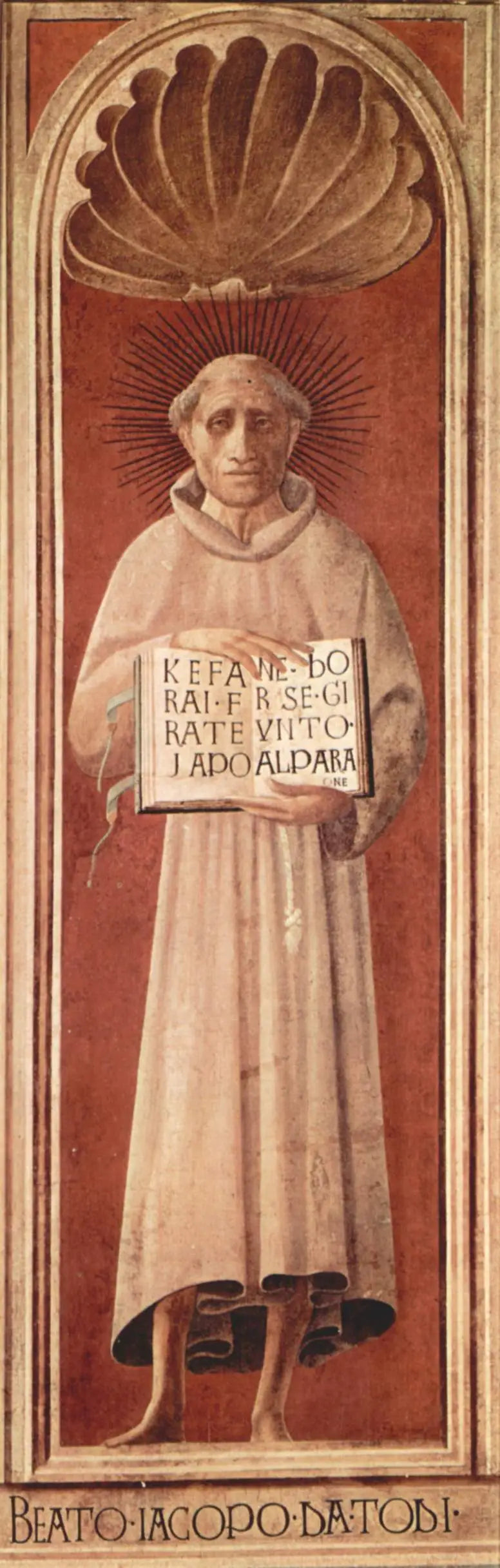 ภาพวาดของ Jacopone da Todi - Paolo Uccello