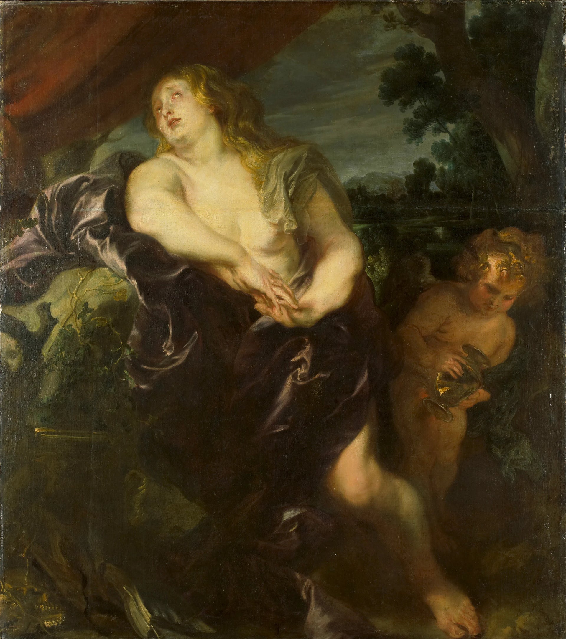 La pénitente Marie-Madeleine - Antoine van Dyck