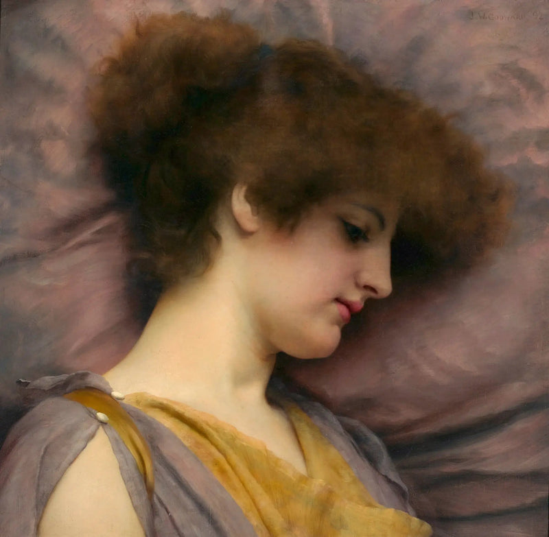 Pensées lointaines (Rose Pettigrew) - John William Godward
ความคิดถึงห่างไกล (โรส เพททิเกรอว์) - จอห์น วิลเลียม ก็อดวอร์ด