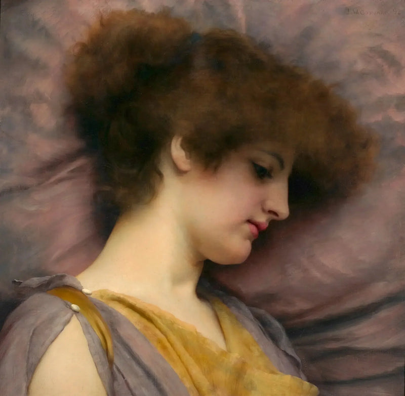 Pensées lointaines (Rose Pettigrew) - John William Godward
ความคิดถึงห่างไกล (โรส เพททิเกรอว์) - จอห์น วิลเลียม ก็อดวอร์ด