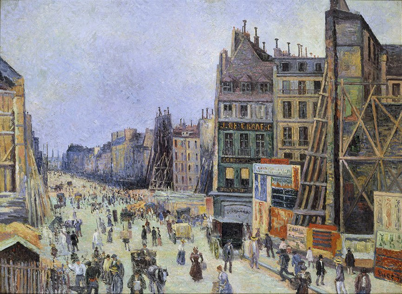 เจาะถนน Réaumur - Maximilien Luce
