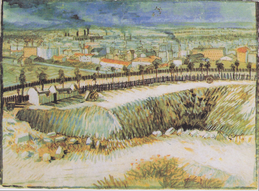 ที่ชานเมืองปารีส ใกล้กับมงมาร์ตร์ - Vincent van Gogh