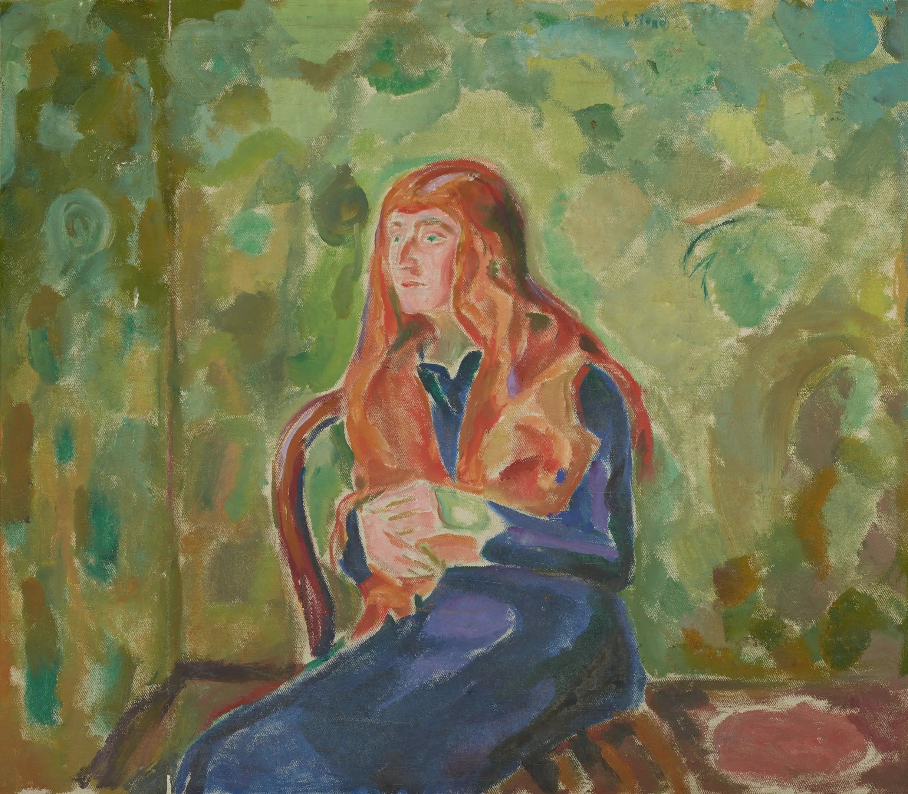 Perles de Kate - Edvard Munch image 1 copie peinte à la main à l’huile