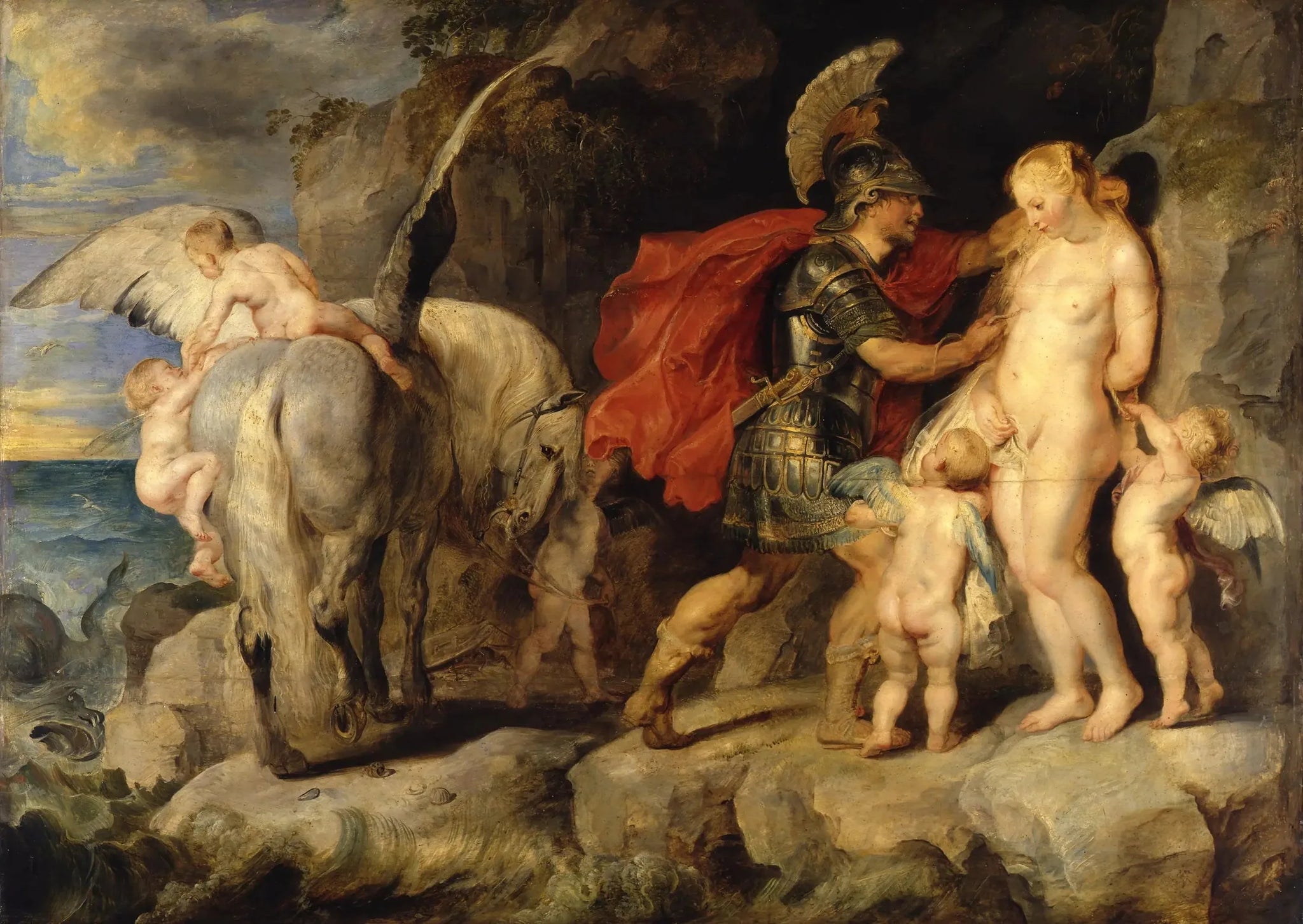 Persée délivrant Andromède - Peter Paul Rubens image 1 copie de tableau peinte à la main