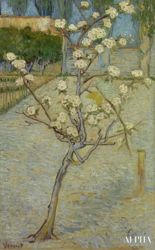 Petit poirier en fleur - Van Gogh - Reproductions de tableaux et peintures haut de gamme