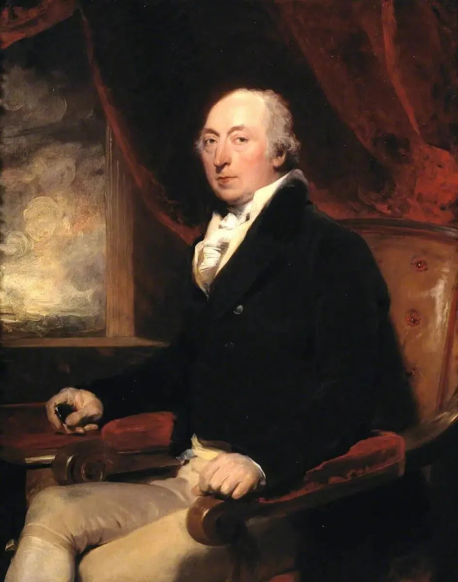 Philippe Sansom - Thomas Lawrence image 1 tableau peint à l’huile sur toile