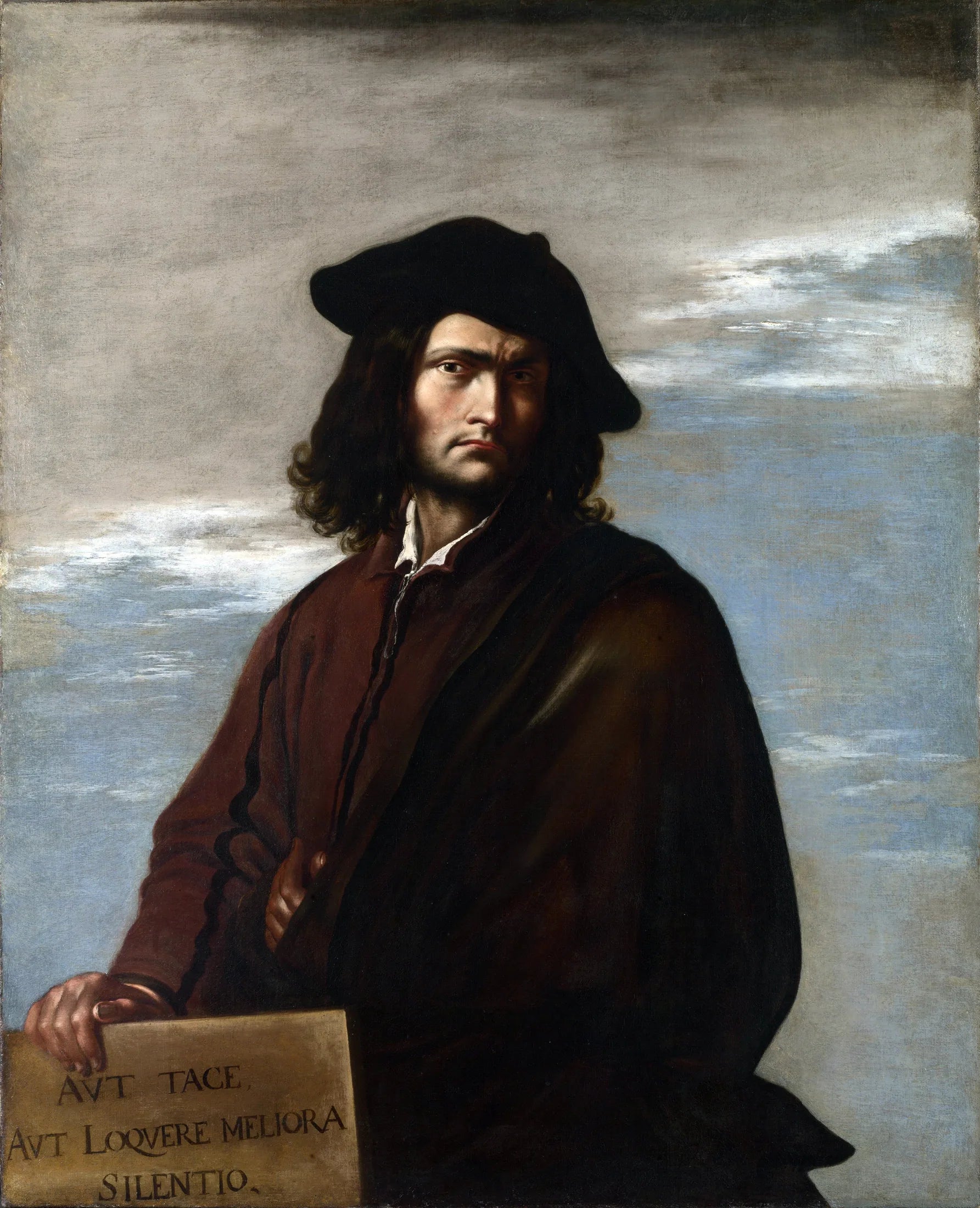 Philosophie - Salvator Rosa image 1 copie peinte à la main à l’huile