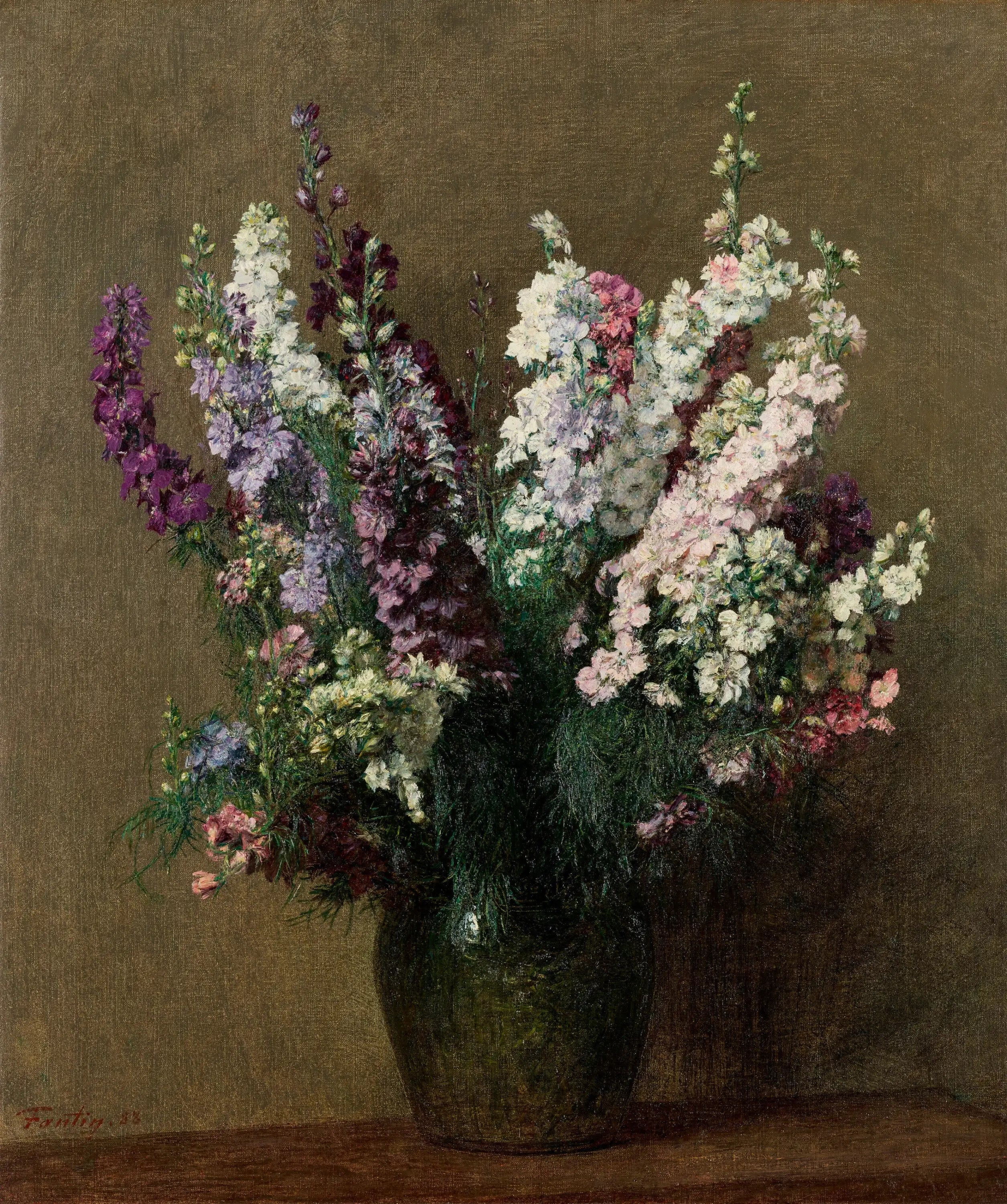 Pieds d’alouette - Henri Fantin-Latour - Alpha Reproduction