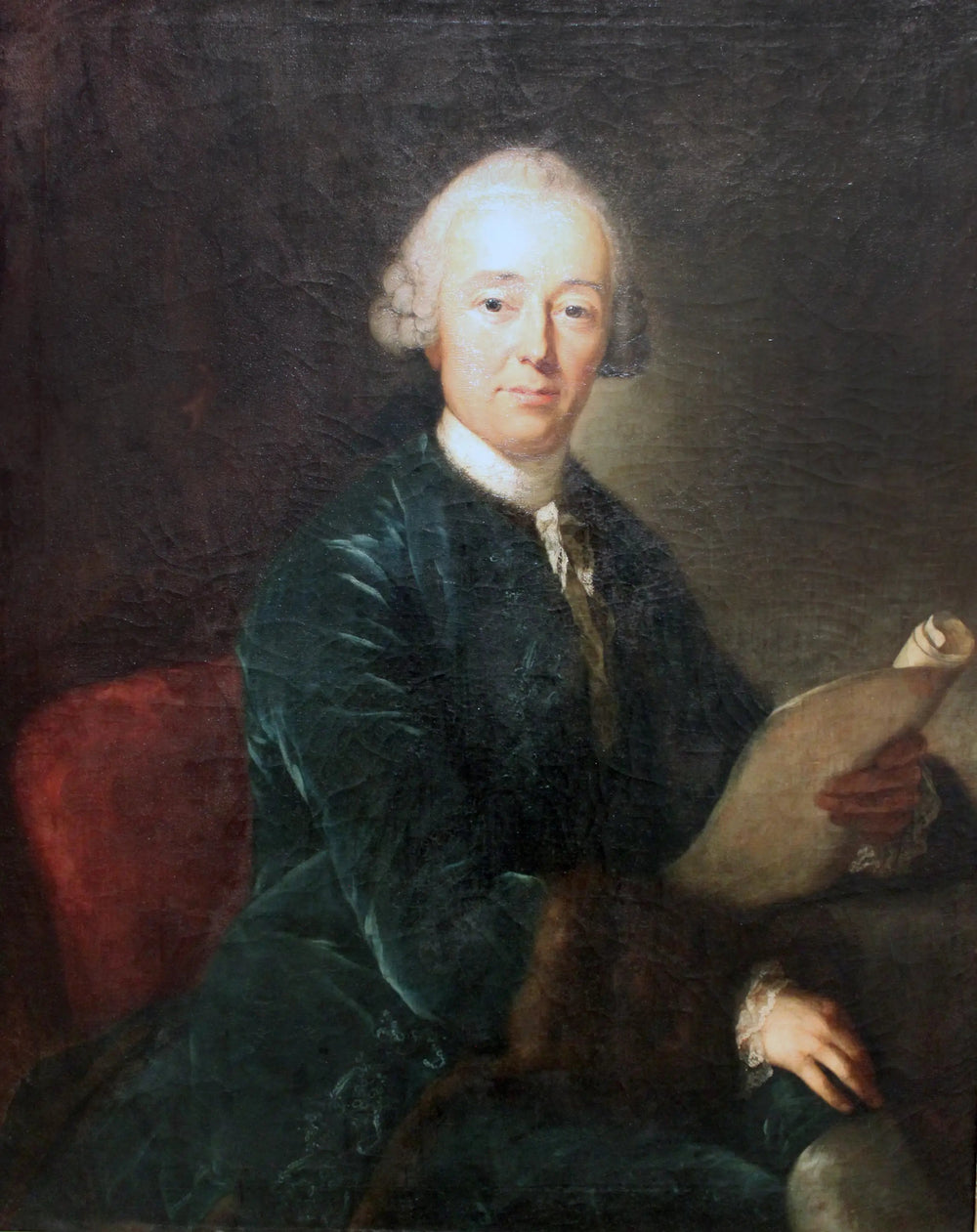 Pierre Auguste de Schönberg maître de maison de l’électeur de Saxe - Anton Graff - Alpha Reproduction