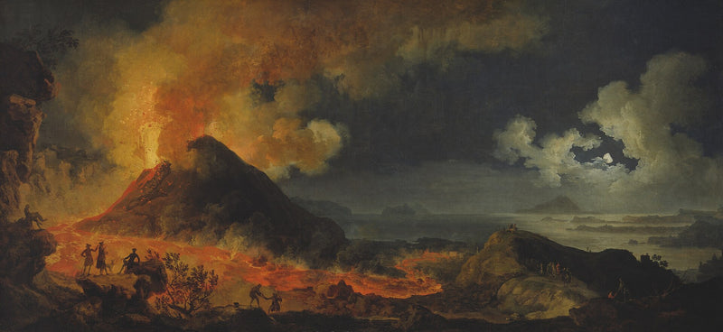 Éruption du Vésuve - Pierre-Jacques Volaire