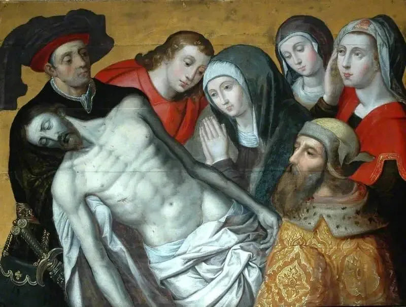 เปียเทีย (La Déploration du Christ) - Hugo van der Goes