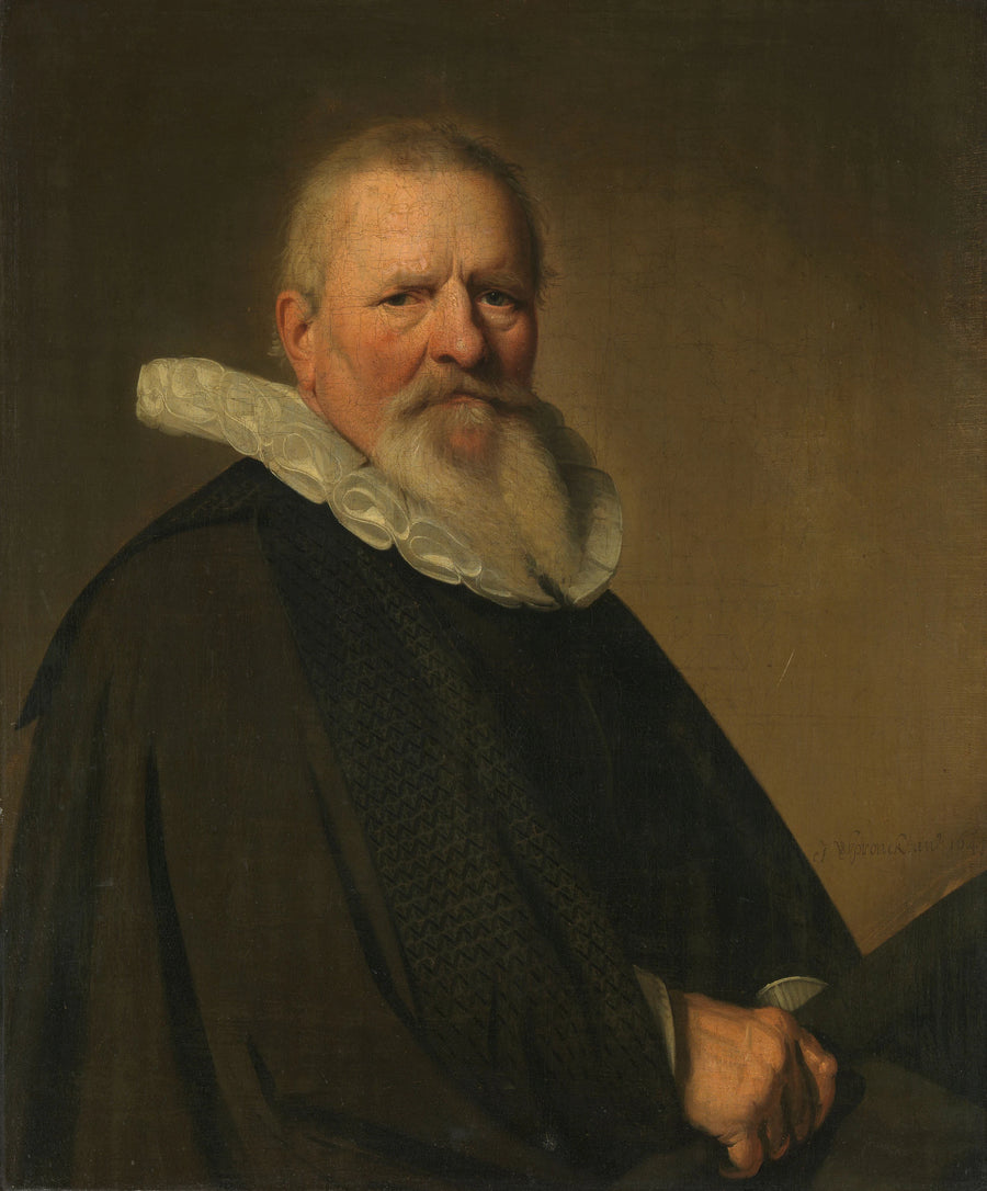 Pieter Jacobsz Schout (1570-1645). Maire de Haarlem - Jan Cornelisz. Verspronck